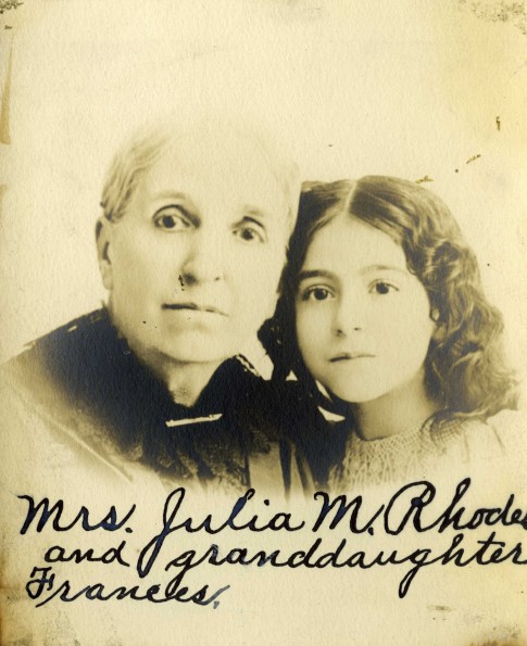 Julia M. and Frances E. Rhodes