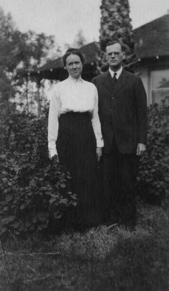 Emmanuel Missionary College president Otto Julius Graf and his wife Roberta Andrews Graf