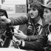 Andrews University flight instructor teaching student how to use a plane control panel