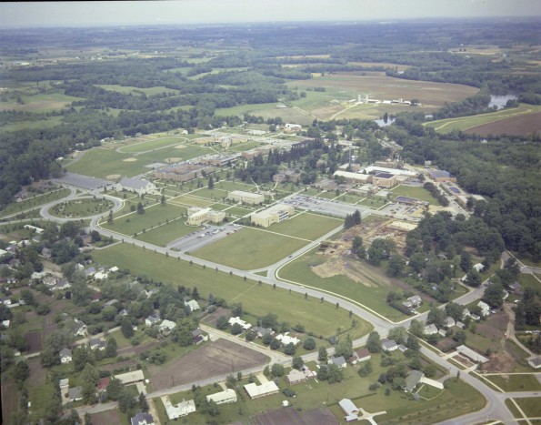 Andrews University aerial view from the south-east