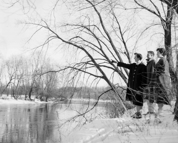 Emmanuel Missionary College Campus Scenes (Winter) (River)