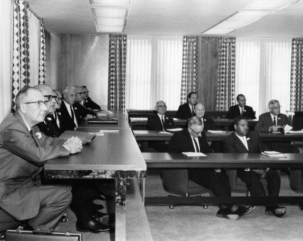 Andrews University board of trustees 1966-1967 in session