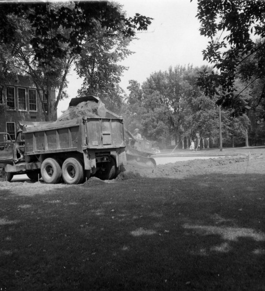 Emmanuel Missionary College Campus Scenes Parking Lot (Construction)