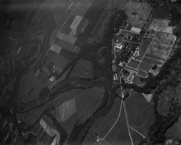 Emmanuel Missionary College aerial view from high elevationt