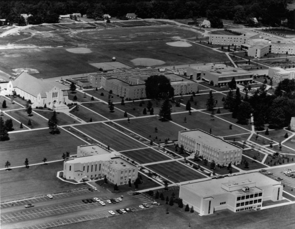 Andrews University aerial view from the south-east