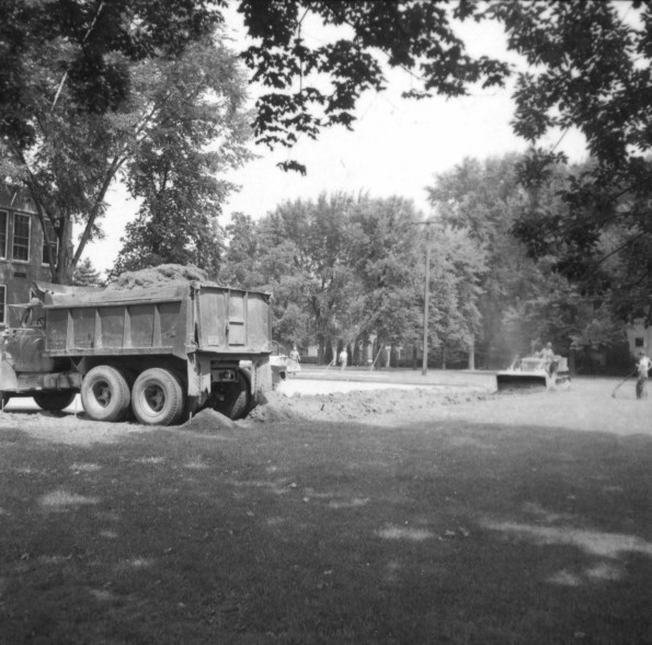 Emmanuel Missionary College Campus Scenes Parking Lot (Construction)