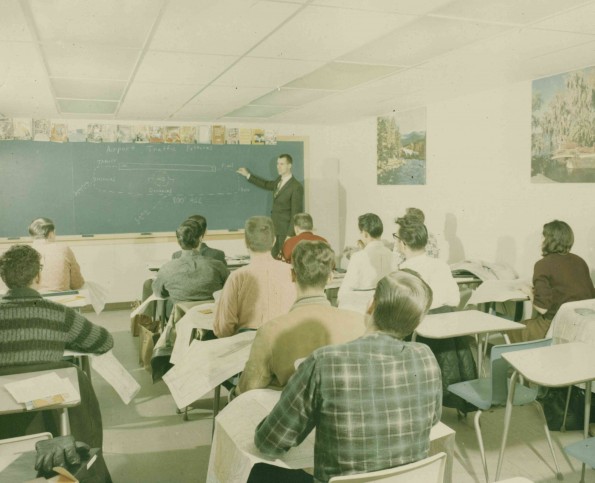 Andrews University Aviation class in session