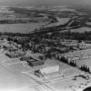 Andrews University aerial view from the south-west in winter