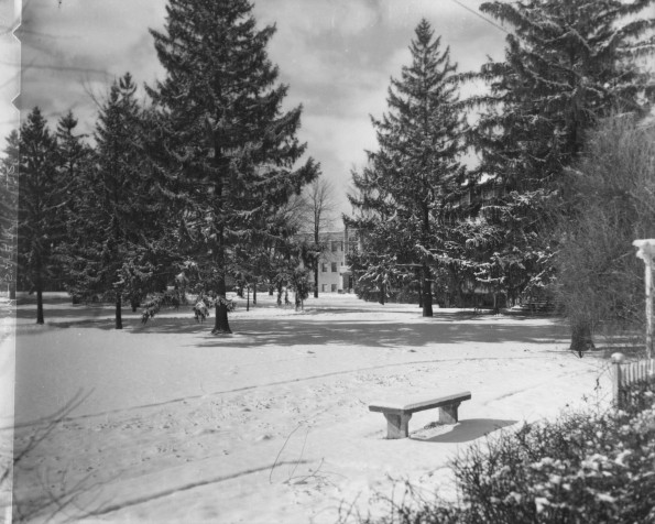 Emmanuel Missionary College Campus Scenes (Winter) (Music Building)