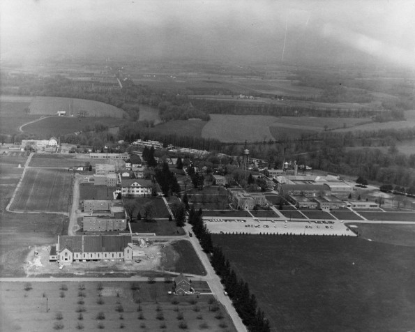 Emmanuel Missionary College aerial view from the south
