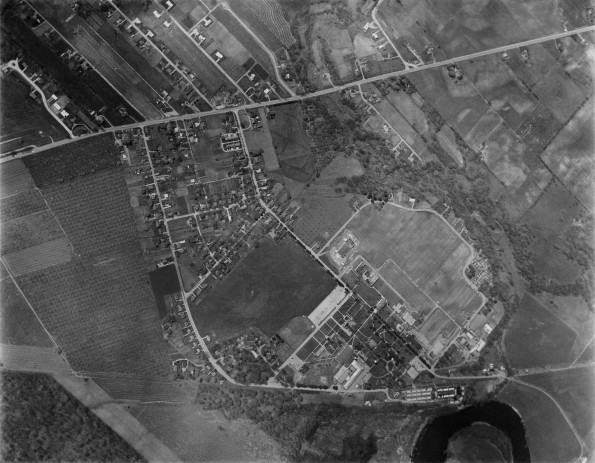 Emmanuel Missionary College aerial view from high elevation