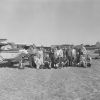 Andrews University flying club members with their planes