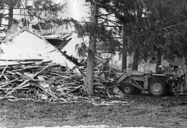Andrews University Campus Hall (Home Economics Building) Demolition