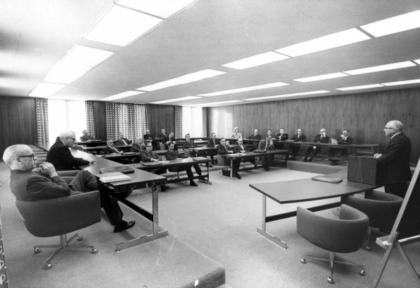 Andrews University board of trustees in session