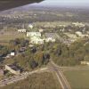Andrews University aerial view from the east