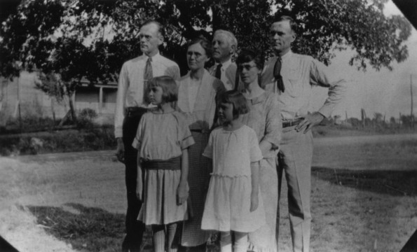 Emmanuel Missionary College president Otto Julius Graf with family