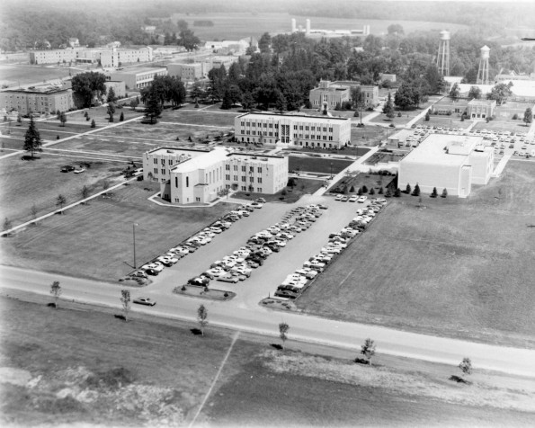 Andrews University aerial view from the south