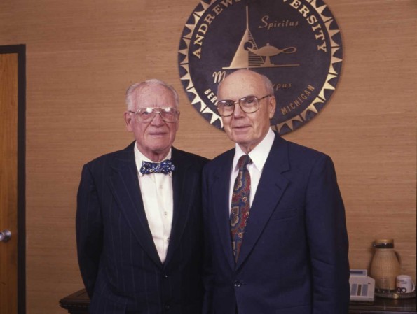 W. Richard Lesher and Floyd Rittenhouse