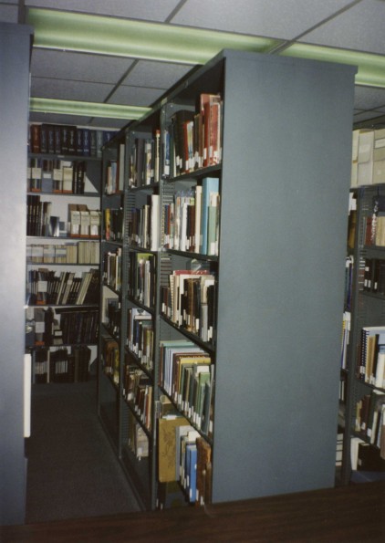 Andrews University James White Library Ellen G. White Estate branch office bookshelf