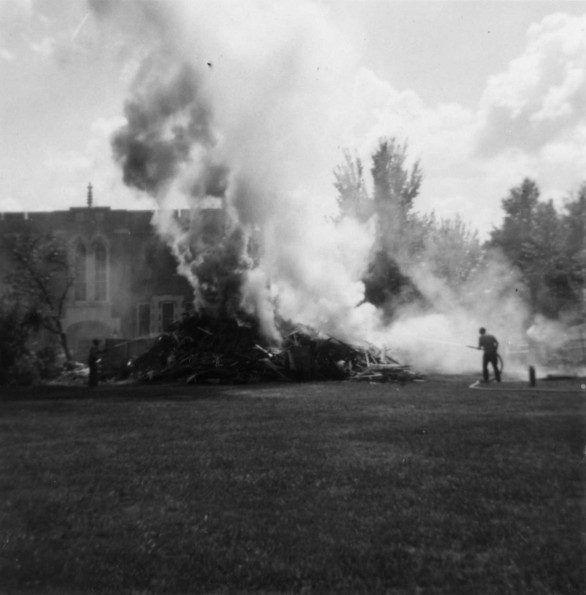 Emmanuel Missionary College Administration Building (South Hall) Demolition