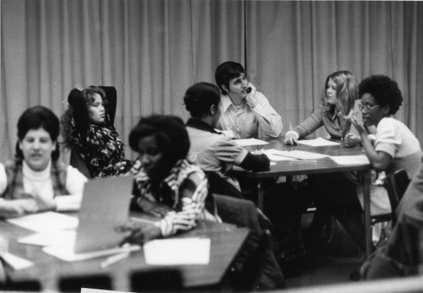 [A behavioral science class at Andrews University]