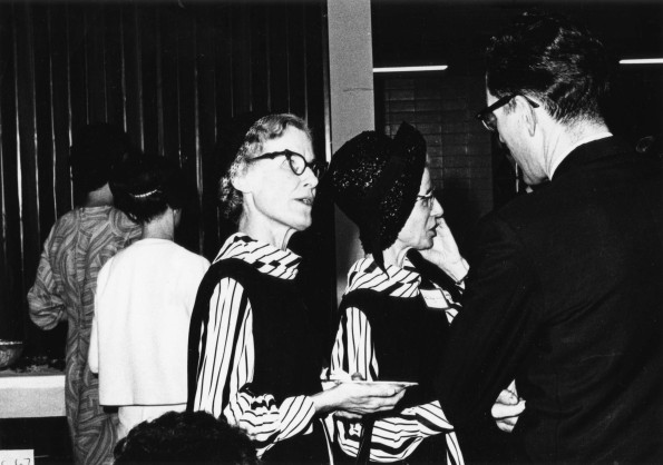 The Noblitt twins at a Homecoming event