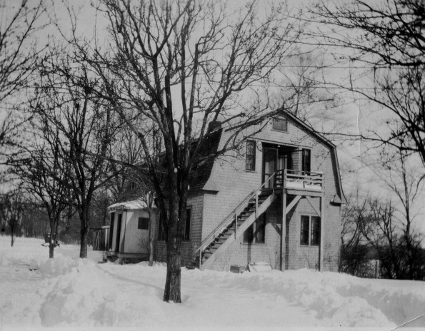 [Early home in Berrien Springs, Michigan]