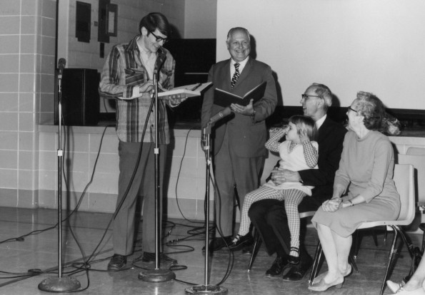 [Farewell party for Chester Budd]