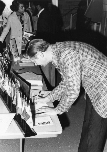 [Andrews University alumni homecoming weekend registration, 1973]
