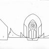 [Suggested layout of new organ pipes at Pioneer Memorial Church]