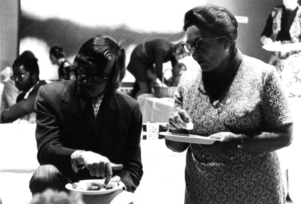 [Love feast at Andrews University]