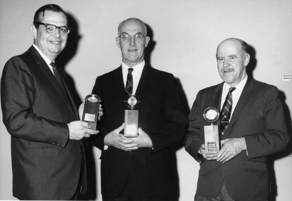 [Andrews University employees with between 25 and 29 years of service to the University in 1970]