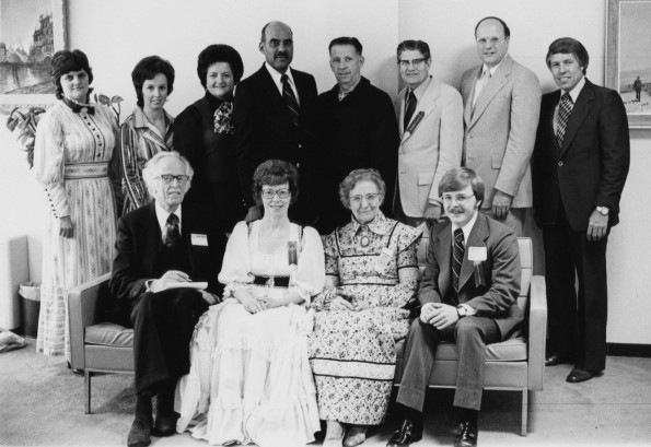 Andrews University Alumni Association officers and University administrators