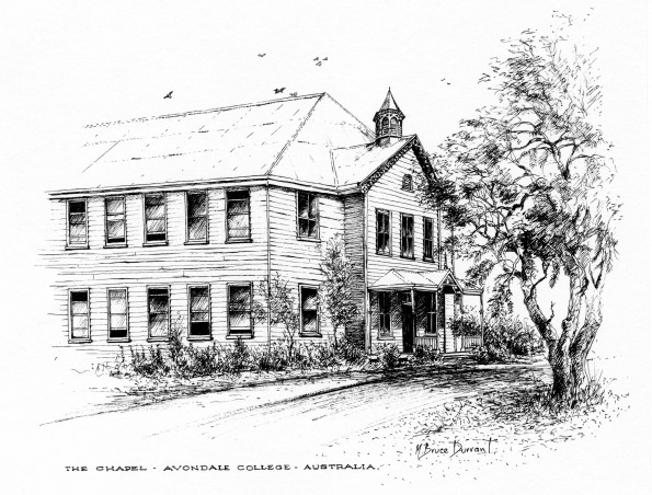 Sketch of Avondale College Chapel