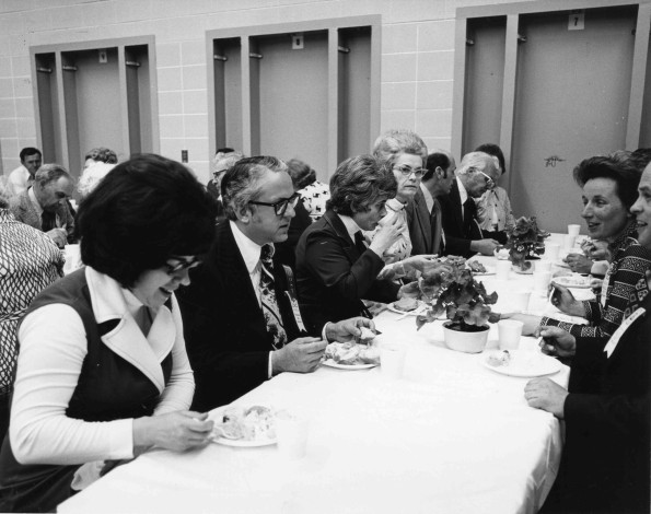 [Andrews University alumni homecoming luncheon held at Ruth Murdoch elementary school]