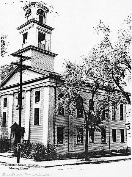 [Washington Street Christian Meeting House c. 1850]