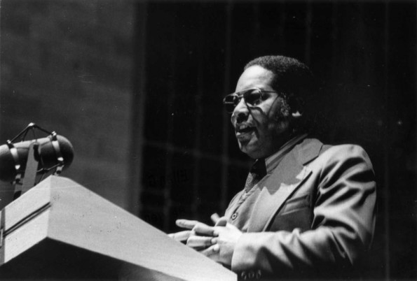 William Coopwood preaching at Pioneer Memorial Church, Berrien Springs, Michigan