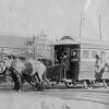 Chinese horse drawn street car
