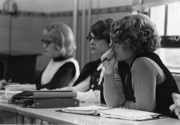 [Judges at the Andrews University honors seminar]