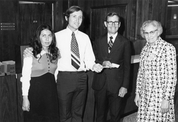Stephen Paul Bohr and his son graduate together from Andrews University