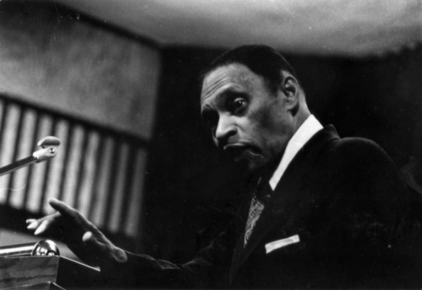 Jacob Justiss preaching at Pioneer Memorial Church, Berrien Springs, Michigan