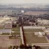 Andrews University aerial view from the south about 1962