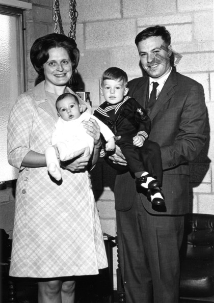 [Baby dedication at Pioneer Memorial Church]