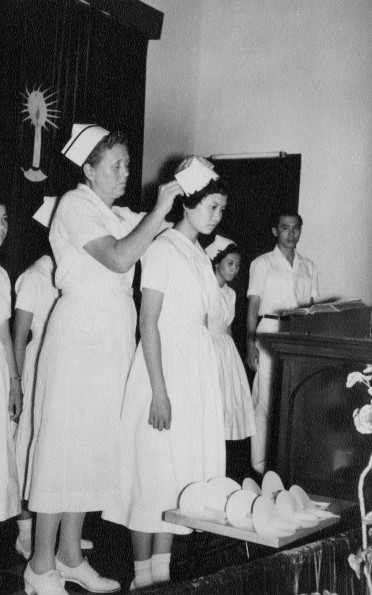 [Saigon Adventist Hospital graduate capping ceremony]