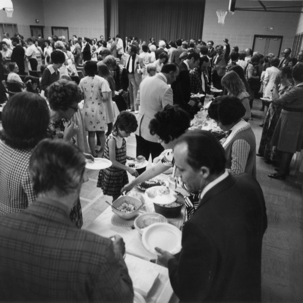 [Andrews University alumni homecoming luncheon held at Ruth Murdoch elementary school]