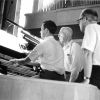 [Leo Sowerby tutors an Andrews University organ student]