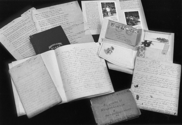 [Artifacts from Pitcairn Island in the Andrews Univeristy Heritage Room]