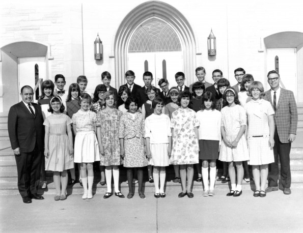 [Elementary school student baptisms]