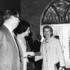 [Ruth Kaiser attending services at the 1972 Andrews University alumni homecoming weekend]