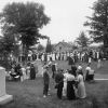 [Ellen G. White's funeral service at the Oak Hill Cemetery]